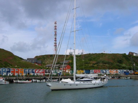 Sorcerer II in Helgoland.