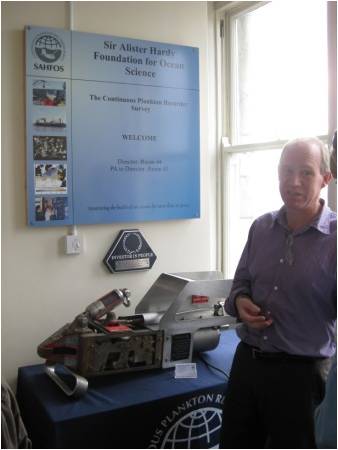 Dr. Richard Pipe and the CPR (Continuous Plankton Recorder) at SAHFOS.