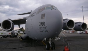 C-17 on tarmac