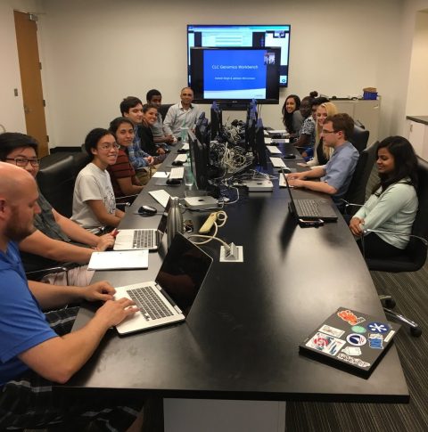 Hands-on informatics training with Rockville interns